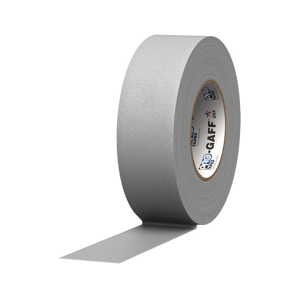 Pro Tapes 2-Inch x 55 Yard ProGaff Gaffer's Cloth Tape | Color: Grey