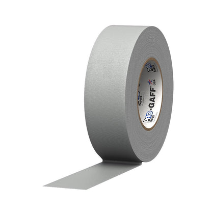Pro Tapes 2-Inch x 55 Yard ProGaff Gaffer's Cloth Tape | Color: Grey