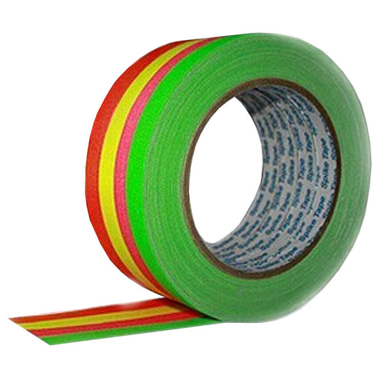 Pro Tapes 1/2 Fluorescent Spike Tape Stack 4pk