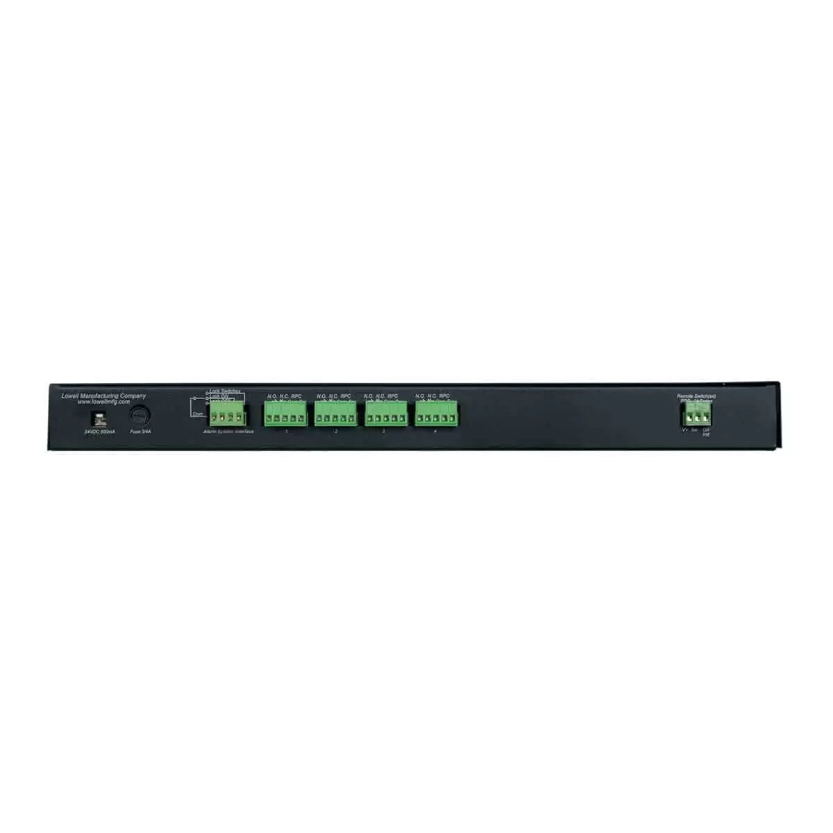 Lowell SEQR Power Sequencer 1U Rackmount Low Voltage Sequencer | 4 Step | Barrier Strip | Rocker Switch