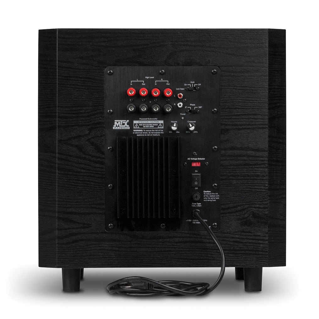 AtlasIED TSW Powered Home Theater Subwoofer For Any Audio System | 10"