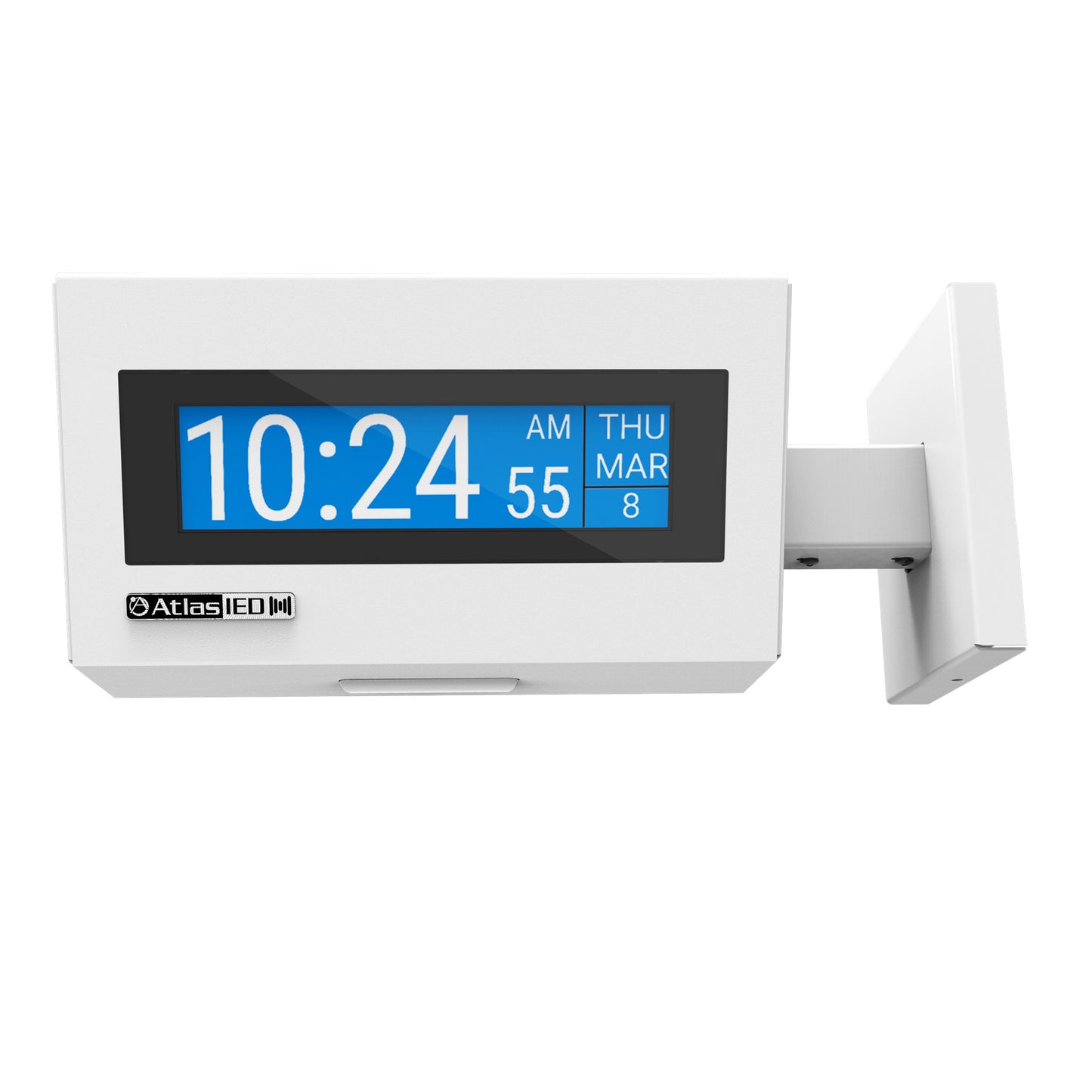 AtlasIED IP-DD PoE+ Dual Sided Wall or Ceiling Surface Mount LCD Display