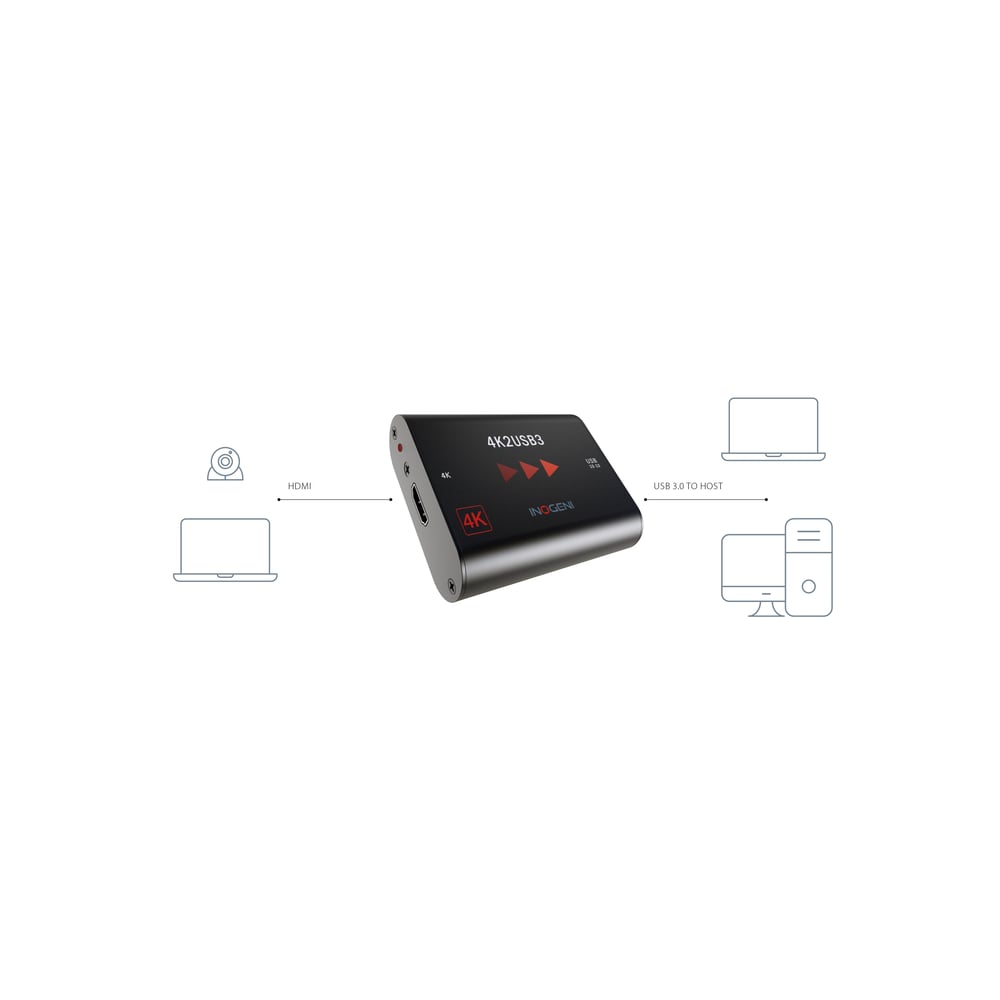 INOGENI INOGENI-4K2USB3 Converter-Hdmi 4K To Usb 3.0/2.0