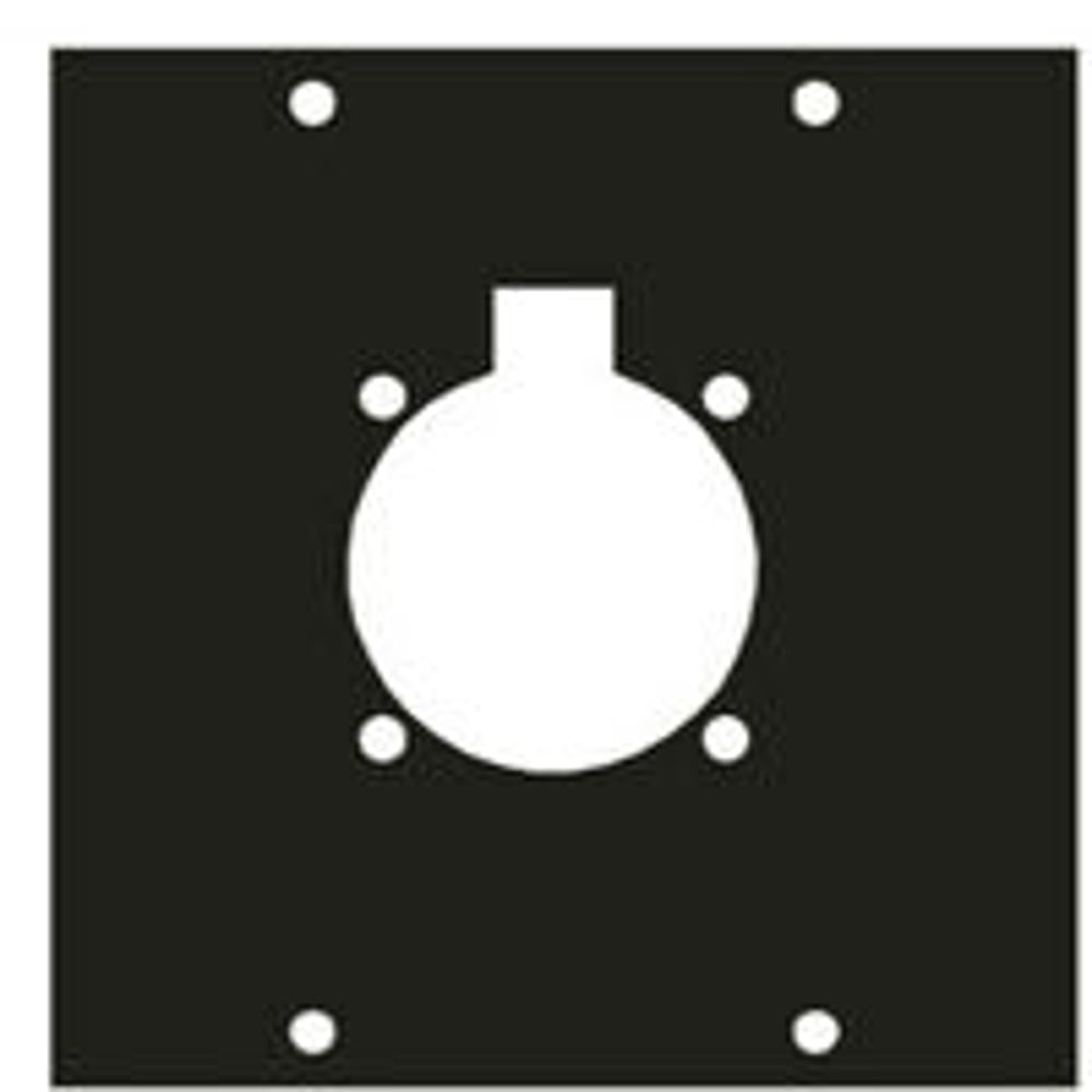 Middle Atlantic 4SC1 4 Bolt Circ (1) Port Ucp Pnl