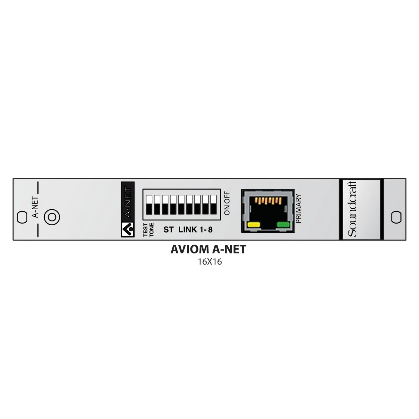 Soundcraft 5076583.V Dante Card 64-Channel Network Audio Interface