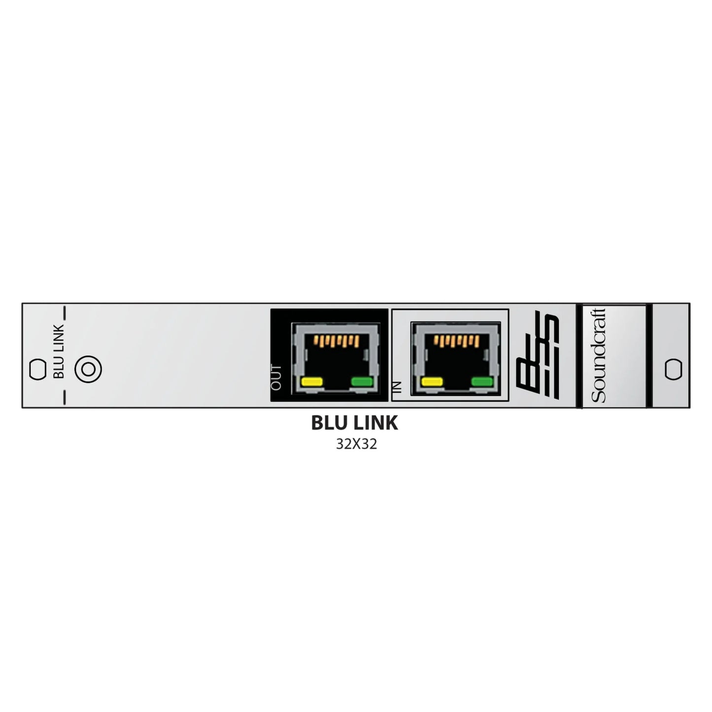 Soundcraft 5076583.V Dante Card 64-Channel Network Audio Interface