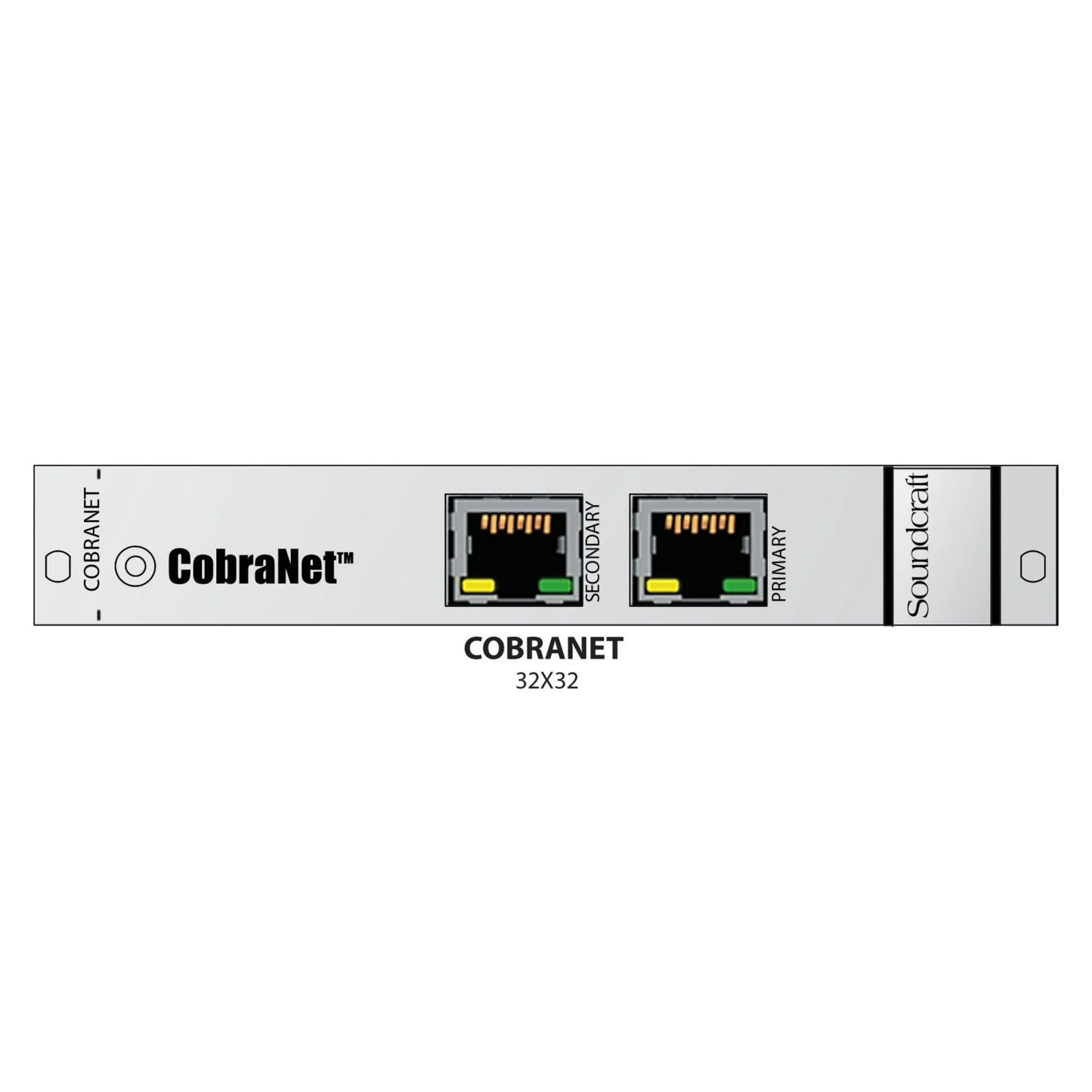 Soundcraft 5076583.V Dante Card 64-Channel Network Audio Interface