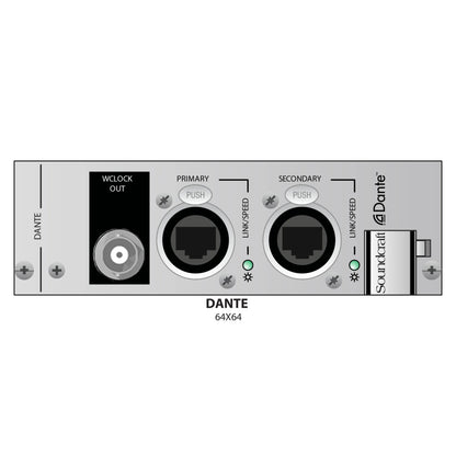 Soundcraft 5076583.V Dante Card 64-Channel Network Audio Interface