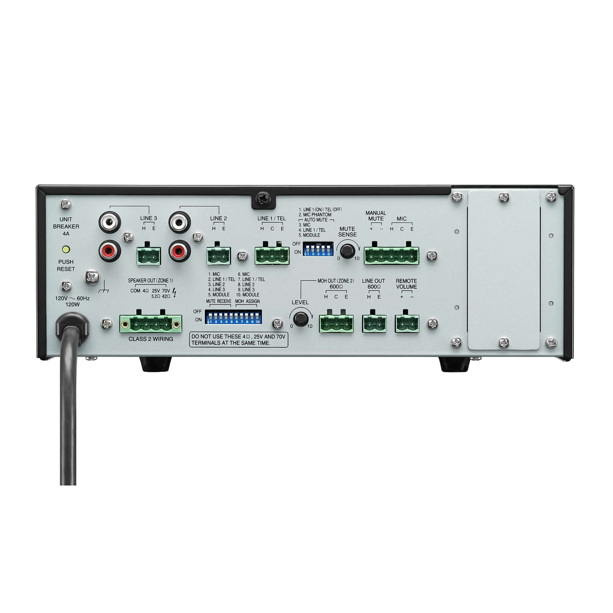 TOA BG-2035 CU 5-Input Mixer Amplifier For Background Audio | 35W