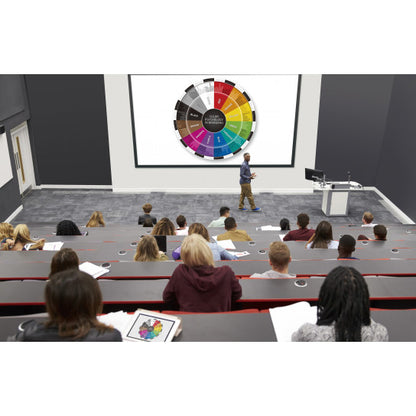 Panasonic PT-MZ10KL 10,000 Lumen Laser Projector lifestyle lecture