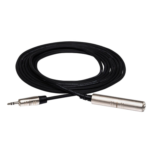 Hosa Pro REAN 1/4 TRS to 3.5mm TRS Headphone Adapter Cable