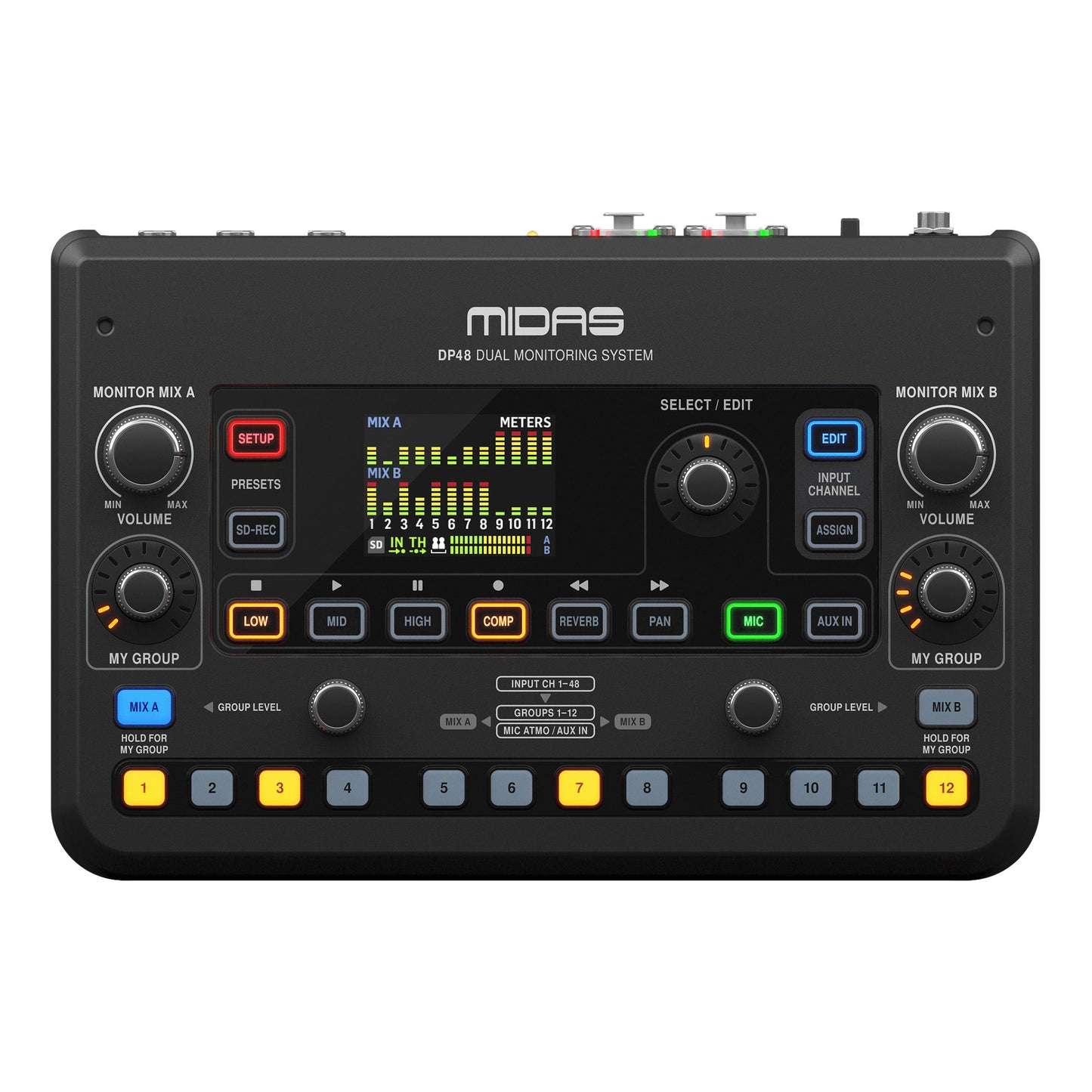 Midas DP48 Dual 48-Channel Personal Monitor Mixer