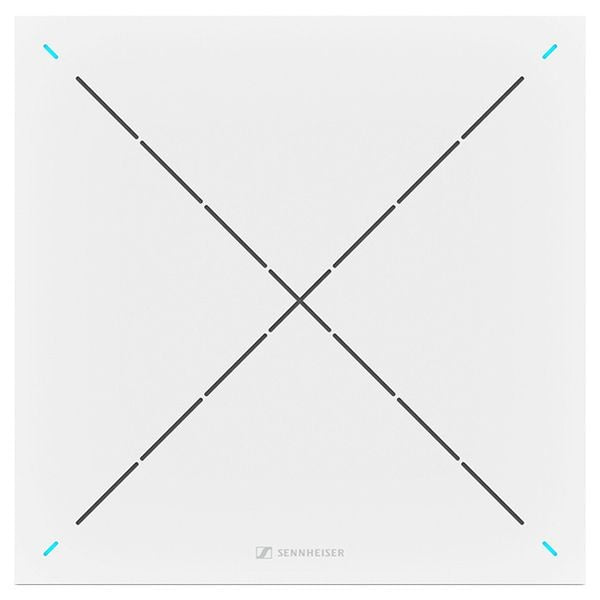 Sennheiser TeamConnect Ceiling 2 Conference Microphone | Model: White with Brackets