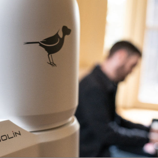 BirdDog P4K 4K Full NDI PTZ Camera white lifestyle