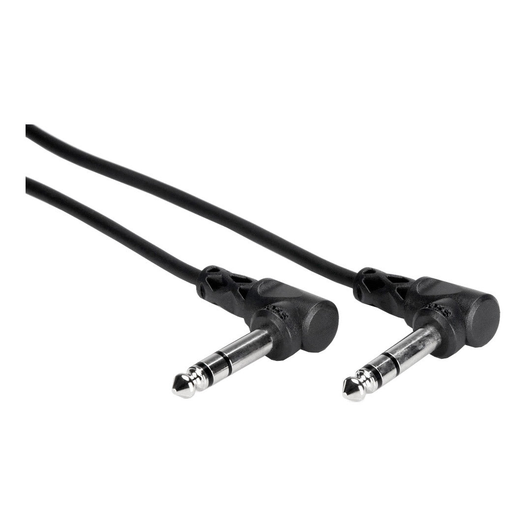Hosa Right-Angle 1/4 TRS to Same Balanced Interconnect Cable