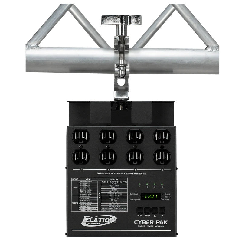 Elation Cyber Pak 4-Channel Dimmer / Relay Pack