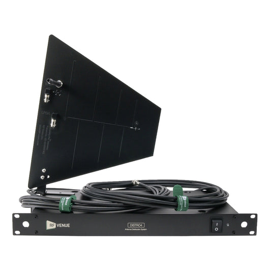 RF Venue DFINBDISTRO4 Distribution System with Antenna, Black