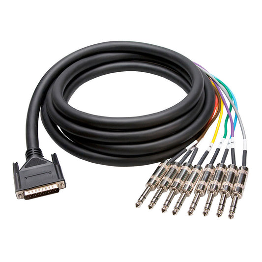 Hosa DB25 to 1/4 TRS Balanced Snake