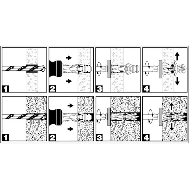 53881_Primacoustic-Broadway-Cobra-Kit-100-Triple-Grip-Wall-Anchors-With-Drill-Bit-100-Pack_ALT4_sqr