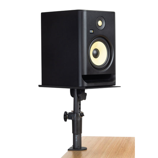 Gator GFWSPKSTMNDSKCMP Frameworks Clamp-On Studio Monitor Stand