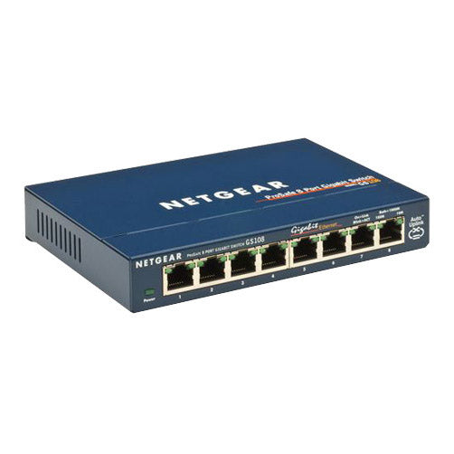 Waves NETGEAR GS108 V4 8-Port Switch