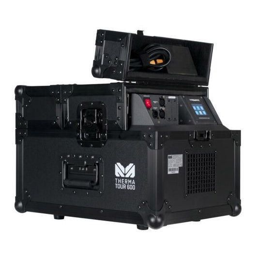 Elation Therma Tour 600 Oil-Based Haze Machine, rear side open