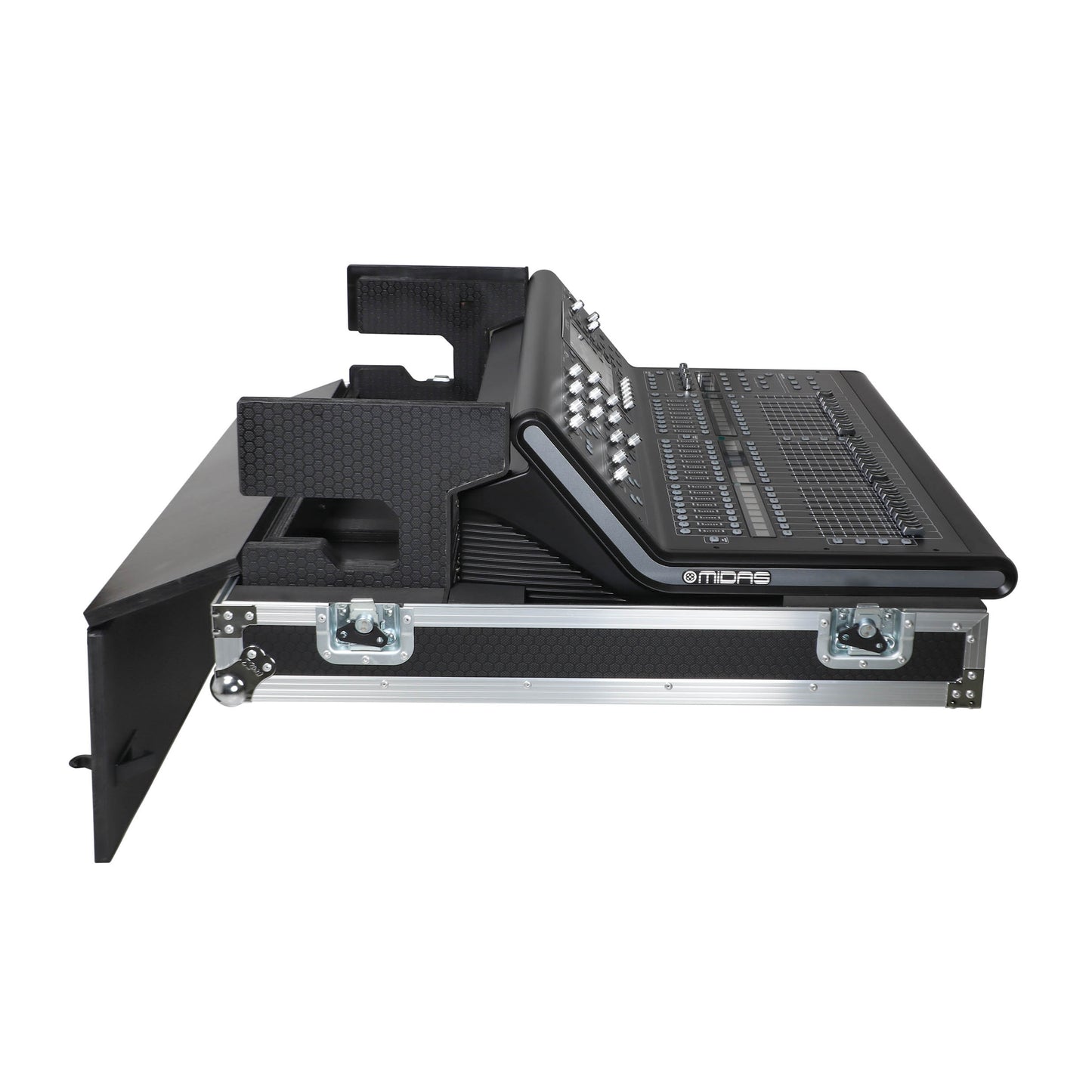 ProX ATA Flight Case for Midas M32 Console Road Case With Casters | With Doghouse