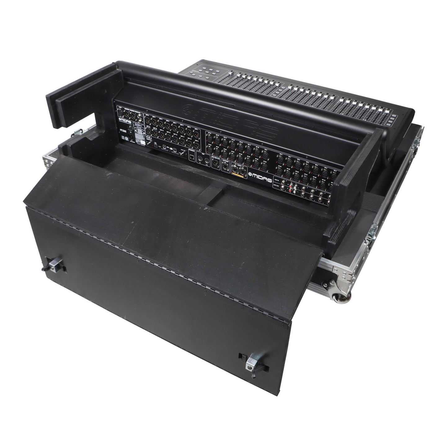 ProX ATA Flight Case for Midas M32 Console Road Case With Casters | With Doghouse
