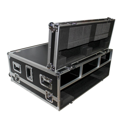 ProX ATA Flight Case for Midas M32 Console Road Case With Casters | With Doghouse