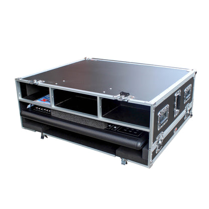 ProX ATA Flight Case for Midas M32 Console Road Case With Casters | With Doghouse