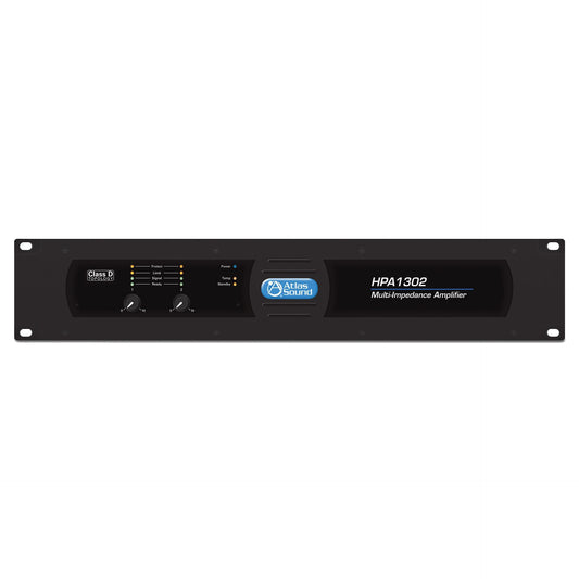 AtlasIED HPA1302 HPA Series Dual-Channel Commercial Amplifier | 1300W