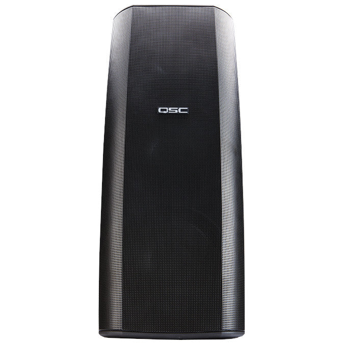 QSC AD-S282H Dual 8-Inch Surface Mount Speaker, black