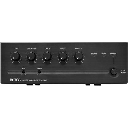 TOA BG-2240D-AM BG Series 5-Input Mixer-Amp 240W 70V Class D