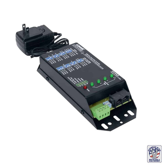 Lowell Power Sequencer AC Equipment Startup Controller | 4-Step | Pass-Thru RJ45