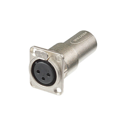 Neutrik NA3FDM Female to Male Feedthrough Adapter