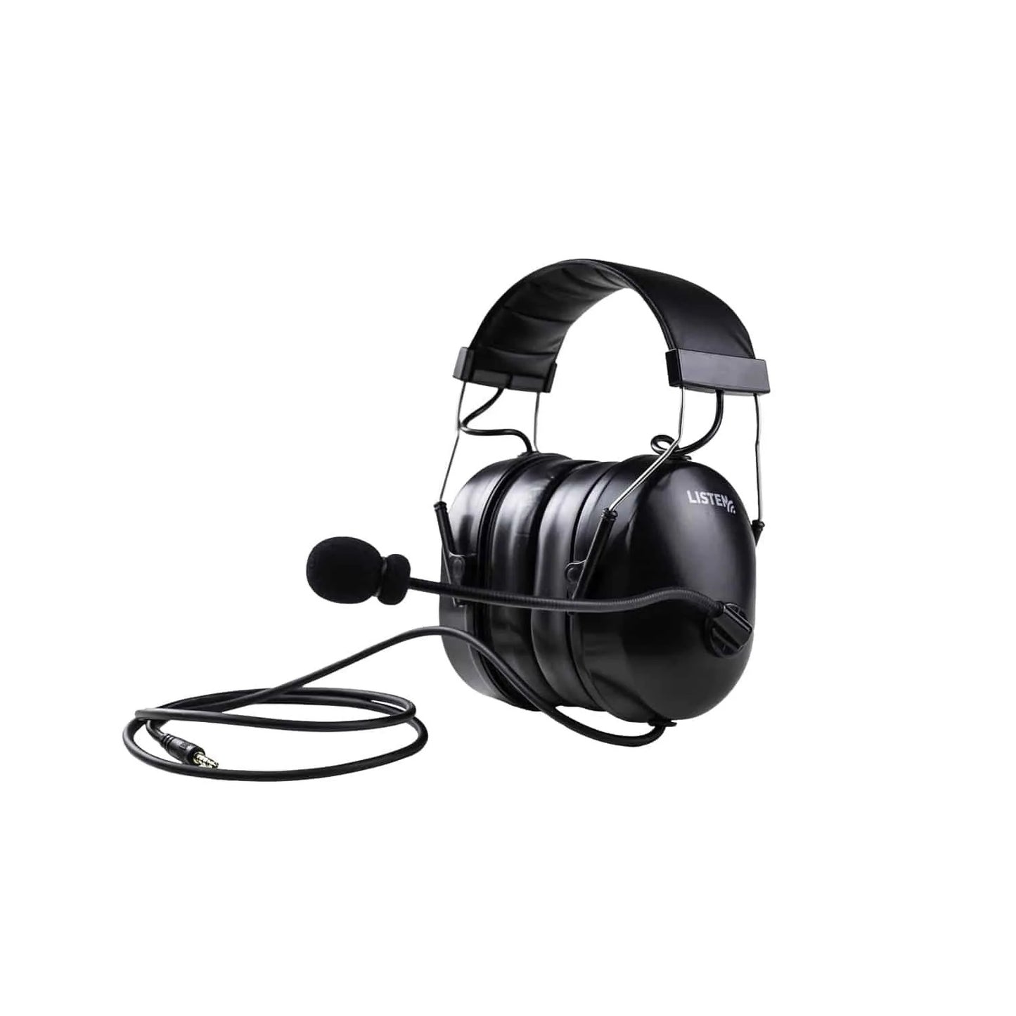 Listen Technologies LA-454 Over-Ear Headset With Boom Mic