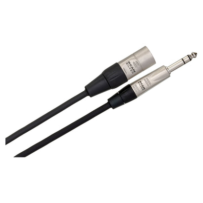Hosa Pro REAN 1/4 TRS to XLR3M Balanced Interconnect Cable slant