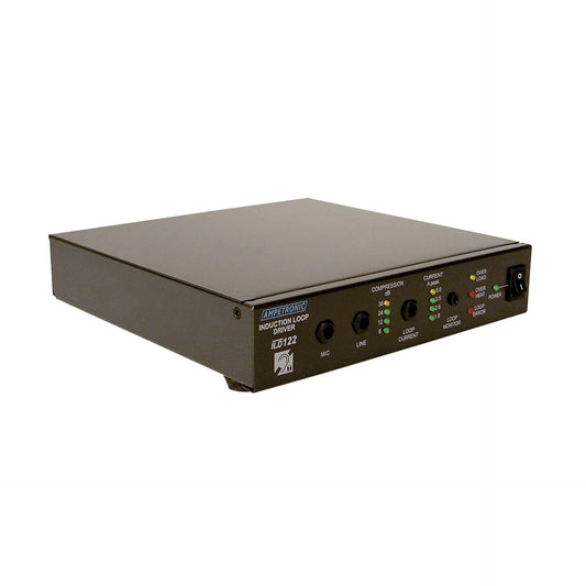 Listen Technologies Induction Loop Driver Professional ASL Amplifier | 3.5 Amps | Rack/Shelf Mount