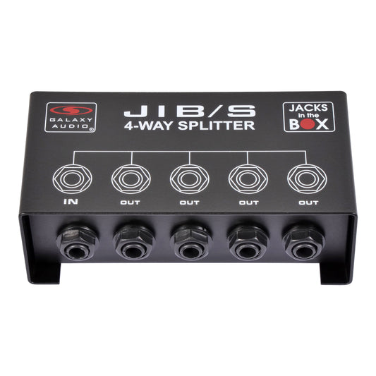 Galaxy Audio JIB/S 4-Way Audio Splitter