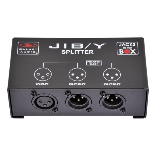 Galaxy Audio JIB/Y XLR Splitter