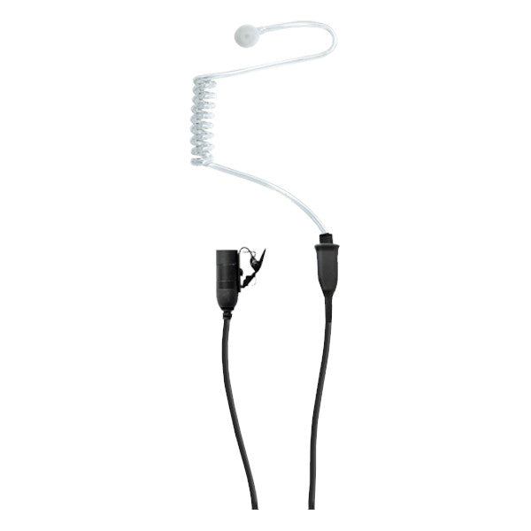 Pliant Technologies MicroCom Lavalier Microphone and Eartube, Dual 3.5mm