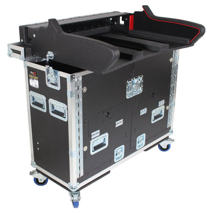 ProX Flip-Ready Hydraulic Console Case For Digital Audio Consoles | Allen & Heath DLive C3500 | Fixed