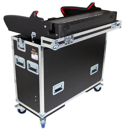 ProX Flip-Ready Hydraulic Console Case For Digital Audio Consoles | Allen & Heath DLive C3500 | Fixed