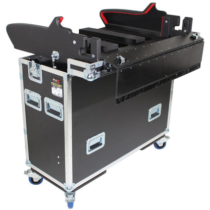 ProX Flip-Ready Hydraulic Console Case For Digital Audio Consoles | Allen & Heath DLive C3500 | Fixed