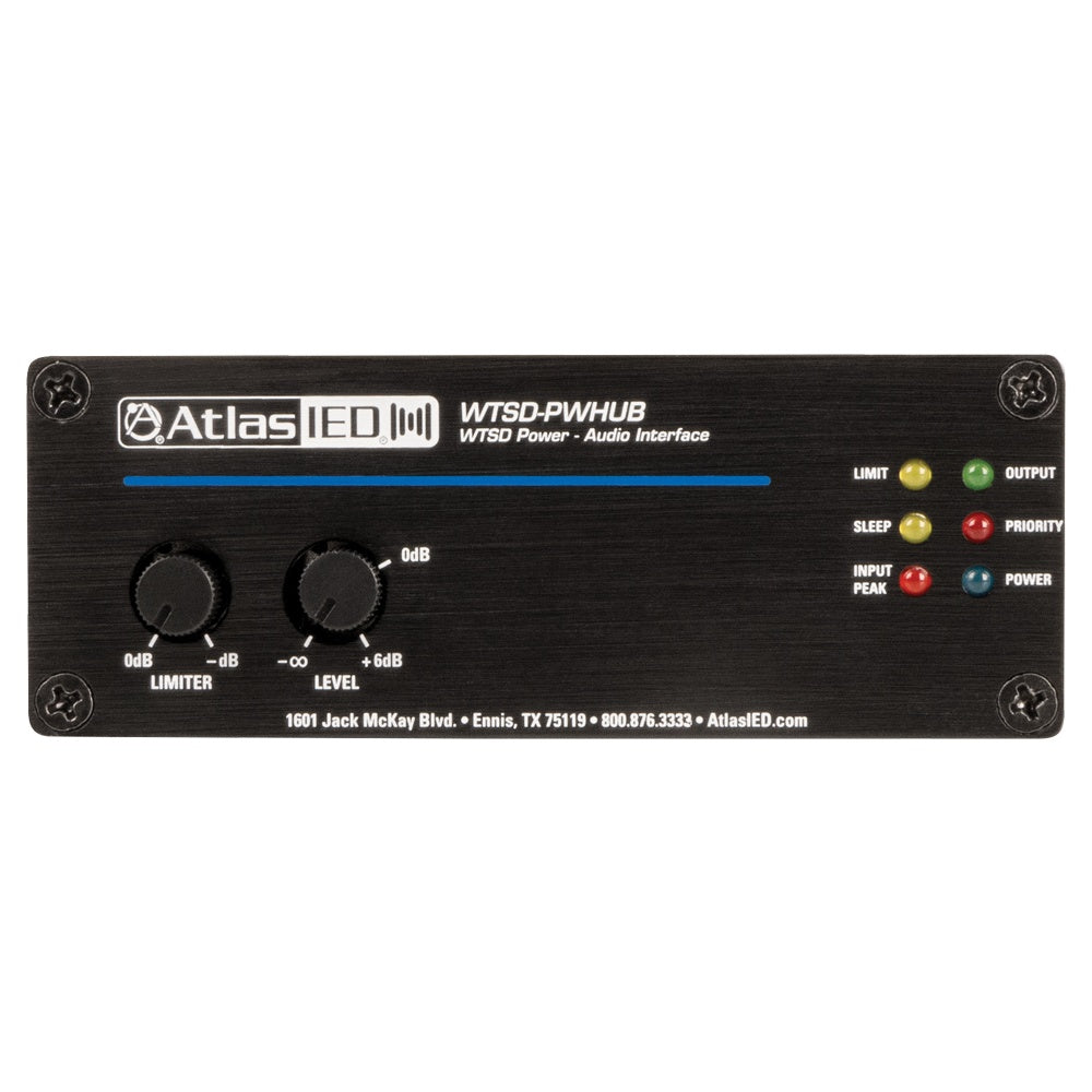 AtlasIED WTSD-PWHUB Audio Power and Control Interface Hub