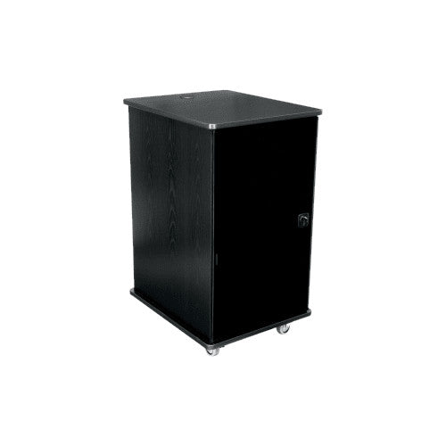 Middle Atlantic MFR Series Mobile Furniture Rack Cherry 12RU