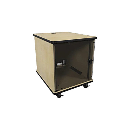 Middle Atlantic MFR Series Mobile Furniture Rack Cherry 12RU