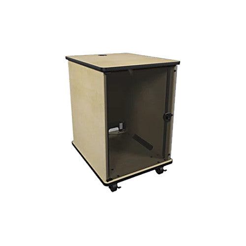 Middle Atlantic MFR Series Mobile Furniture Rack Cherry 12RU