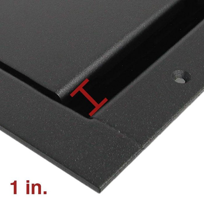 Ace Backstage 124 Double Wide Stage Pocket with Standard Lid | Cable Exit: Modified 1-inch, Flange: Standard