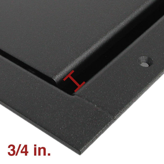 Ace Backstage 122 Full Stage Pocket with Standard Lid | Cable Exit: Modified 3/4-inch, Flange: Flush-Angled Edge